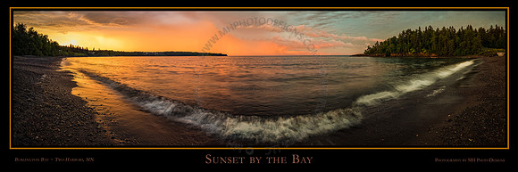 SUNSET BY THE BAY - 20" x 60"