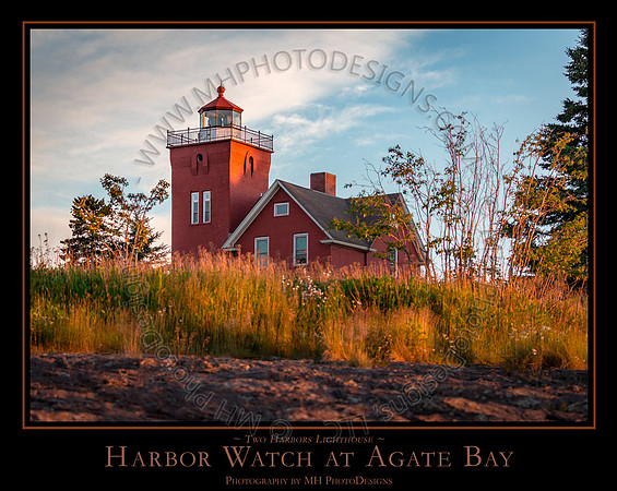 HARBOR WATCH at AGATE BAY - 24" x 30"