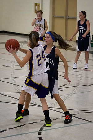 Nekoosa AMS Girls B-Ball 2012 (8th Grade)-008