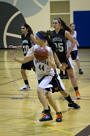 Nekoosa AMS Girls B-Ball 2012 (8th Grade)-010