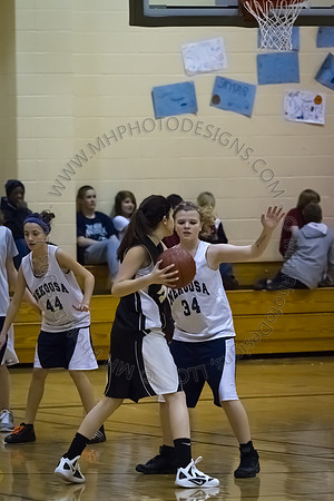 Nekoosa AMS Girls B-Ball 2012 (8th Grade)-040