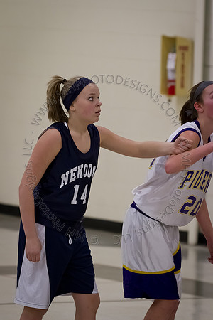 Nekoosa AMS Girls B-Ball 2012 (8th Grade)-049