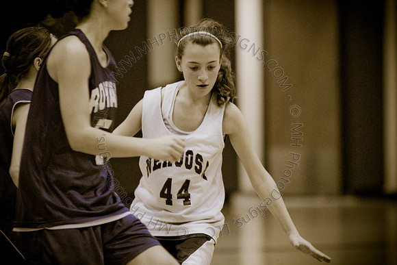 Nekoosa AMS Girls B-Ball 2011-012